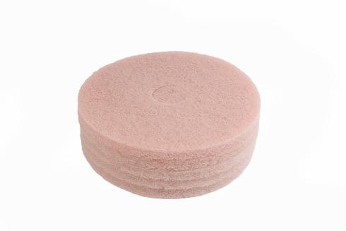 Nilfisk Accessoires 10001978 Red ECO removal pad 17 inches (432 mm), 5 pieces