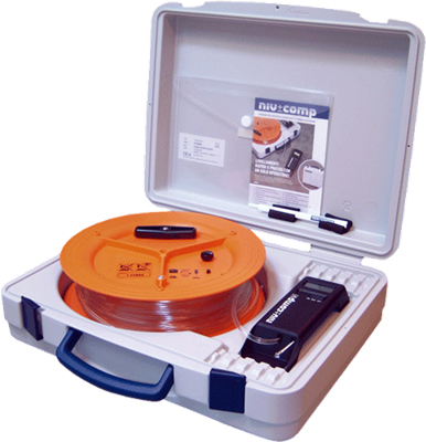 Nivcomp HEDUM455 Digital hose level in case