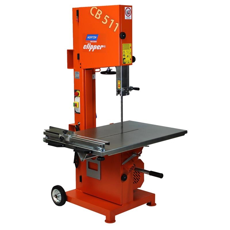 Norton Clipper 70184694702 CB511 Bandsaw for aerated concrete blocks and Poroton blocks