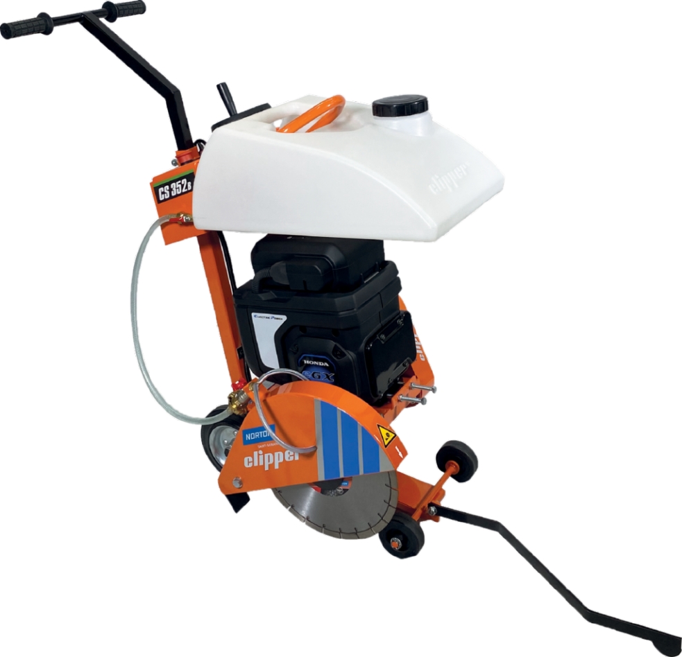 Norton Clipper 70184632007 CS352 Floor saw 350 mm Honda GX200 6.5HP