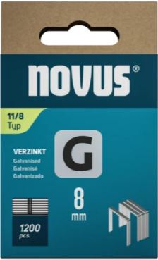 Novus 042-0796 Not with flat wire G 11/8mm (1,200 pieces)