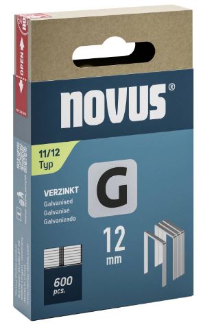 Novus 042-0798 G 11/12 staples 12 x 10.6 mm 600 Pieces