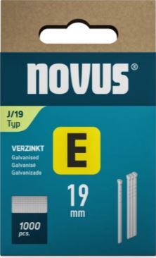 Novus 044-0090 Tacker nails E J/19mm (1,000 pieces)