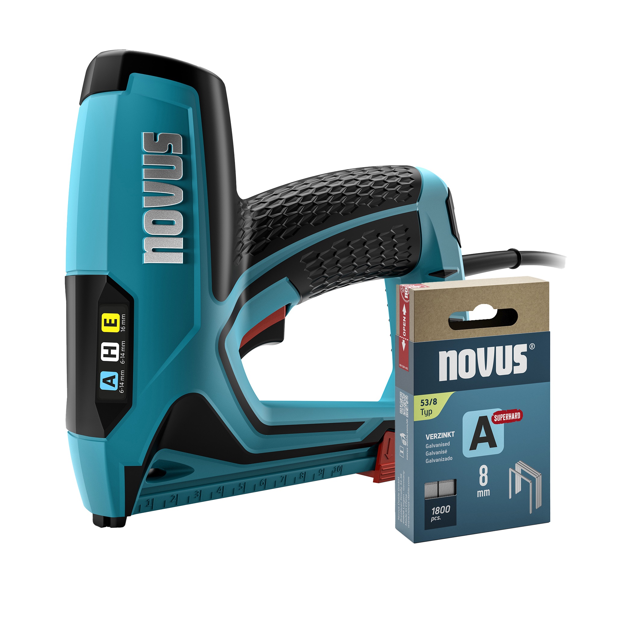 Novus 031-0369 Electric Tacker J-150 (set)