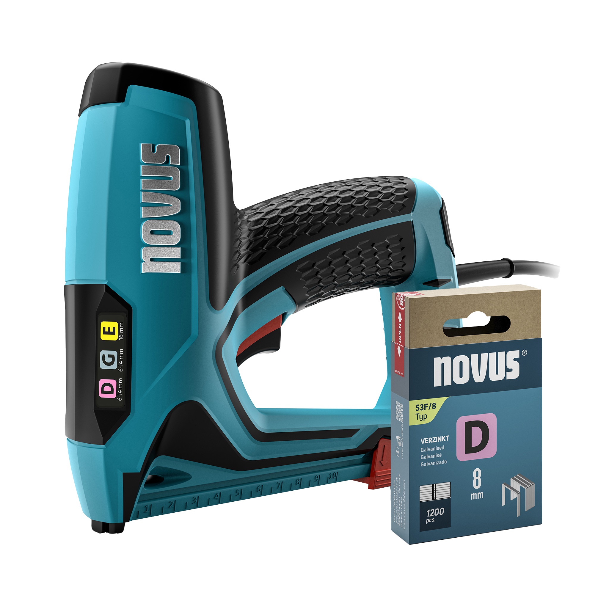 Novus 031-0370 Electric Tacker J-151 (set)