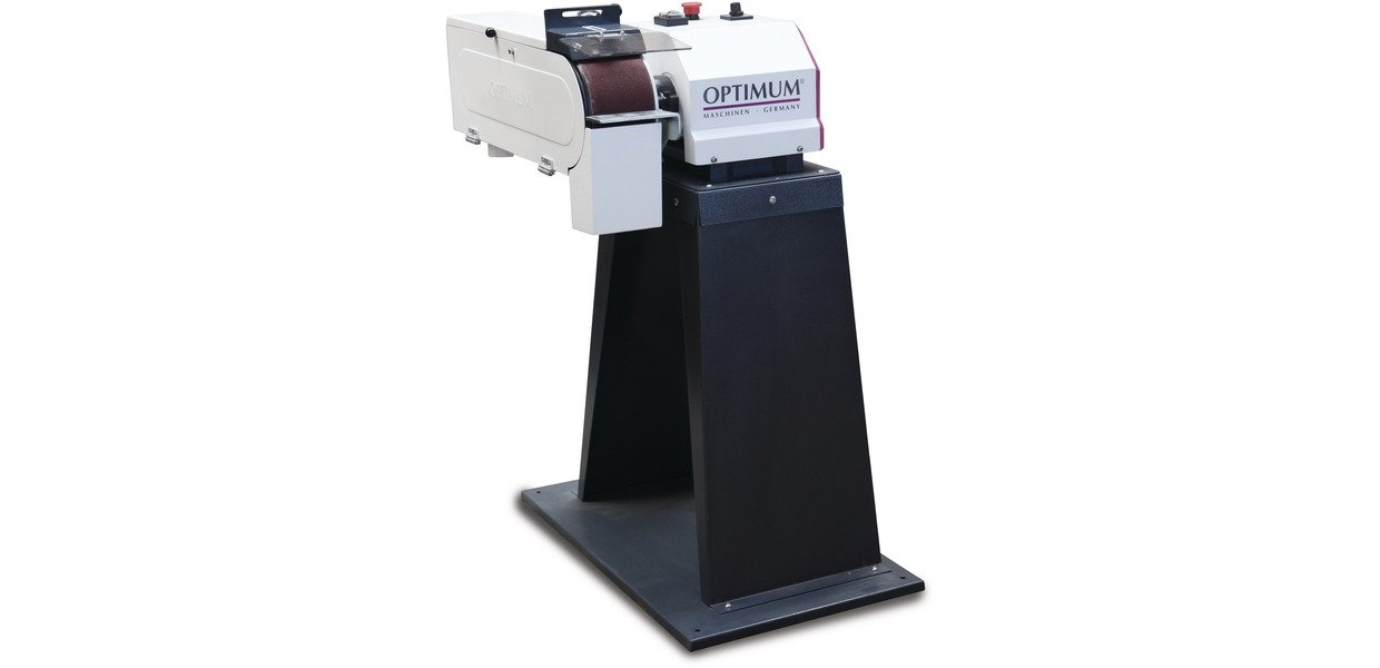 Optigrind 713321200 GB120SD Metal belt sander 400V 120x1500 mm incl. separate emergency stop