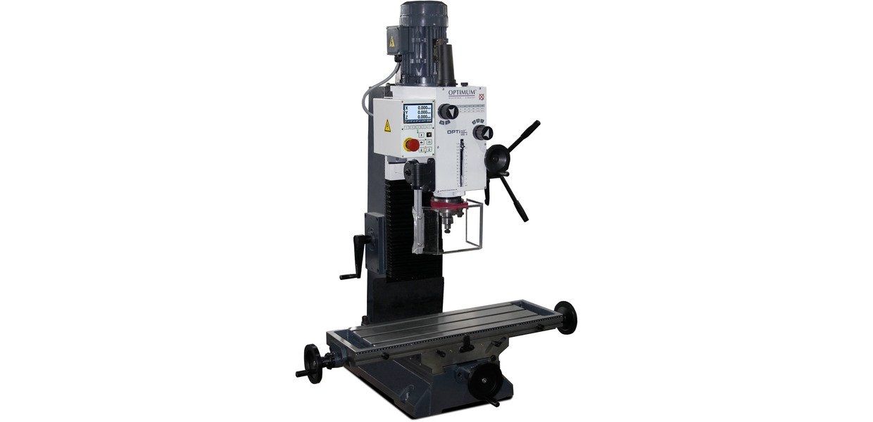 Optimill 713338448 MB4D Drilling machine 1.5 kW 400V incl. MK4/M16 accessories