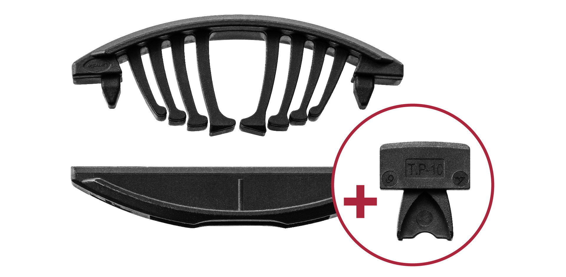 Lamello 145418 Tenso P-10 Self-tensioning connector for bonding materials from 12 mm thickness 80 pairs with pre-tensioning clips