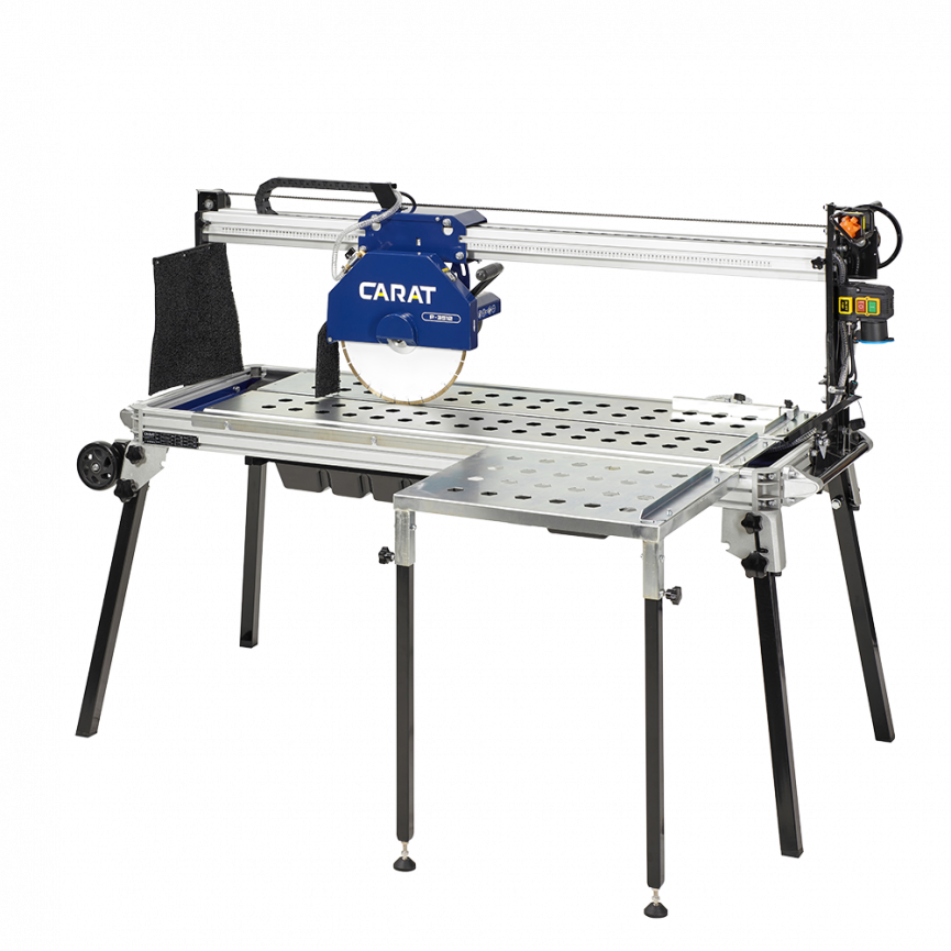 Carat GP3512LK00 BP3512AK00 P-3512 Laser brick saw + side table + Diamond saw blade 400 Volt