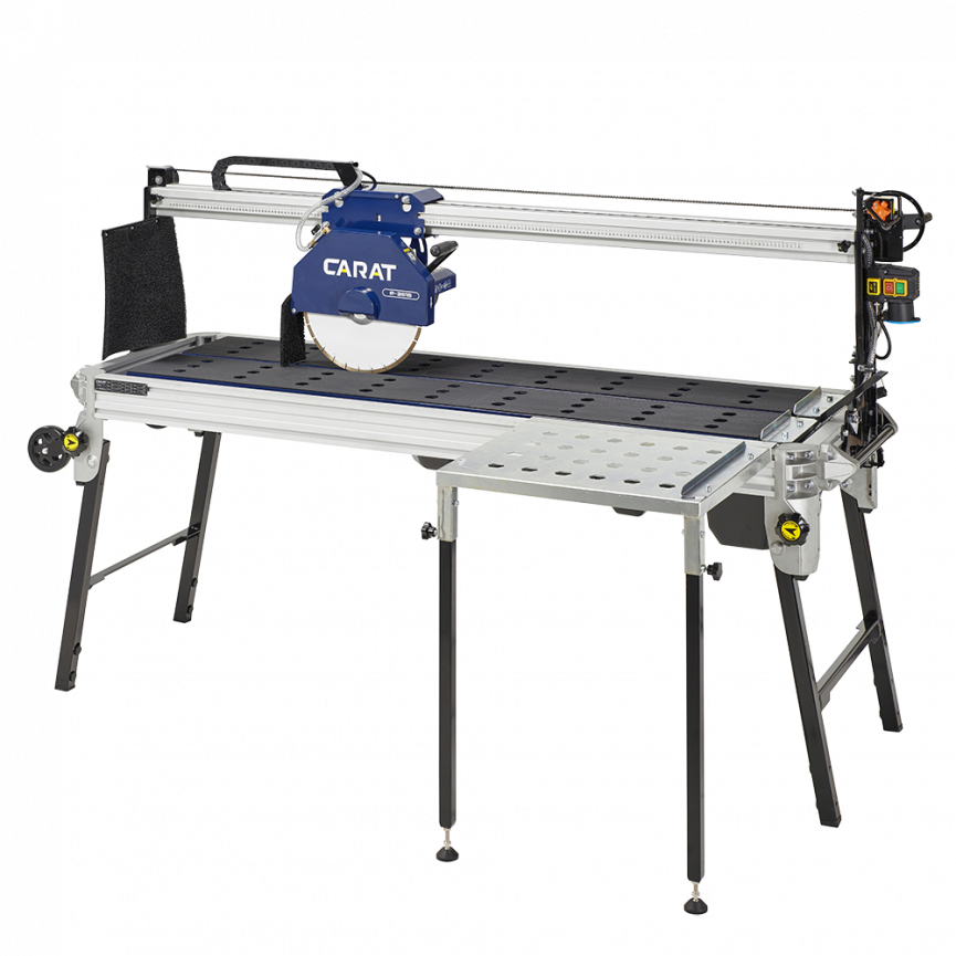 Carat GP3515LK00 BP3515AK00 P-3515 Laser stone saw + side table + Diamond saw blade 400 Volt