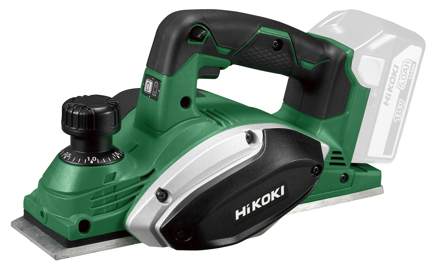 HiKOKI P18DSLW2Z Cordless Planer 18V excl. batteries and charger in System Case