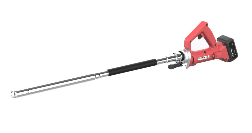 Lievers 1810180300 P18Li Cordless Poker vibrator 1.0 m 38 mm 18V 5.0Ah Li-Ion