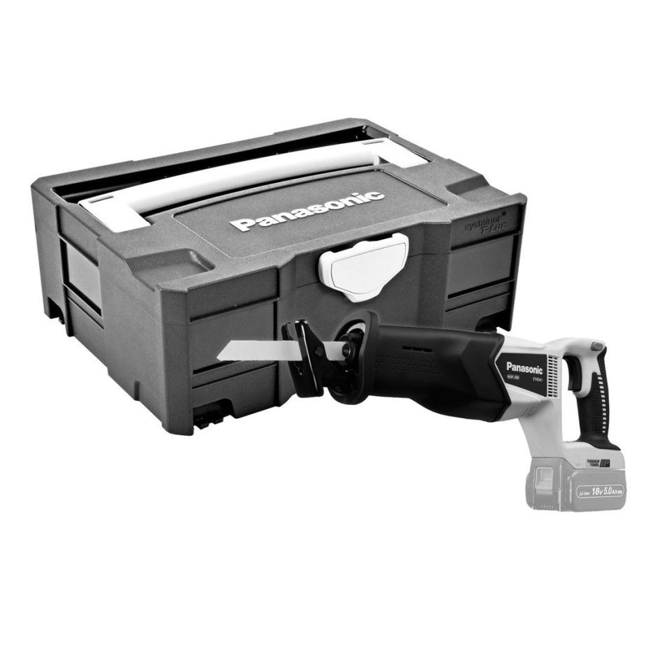 Panasonic EY45A1XT Cordless Reciprocating Saw 18V Body in Systainer