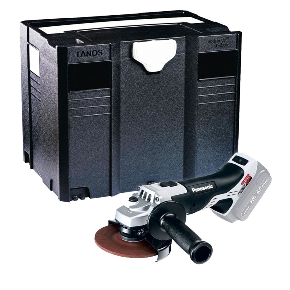 Panasonic EY46A2XT Cordless Angle Grinder 14,4/18 Volt Excl. batteries and charger in systainer