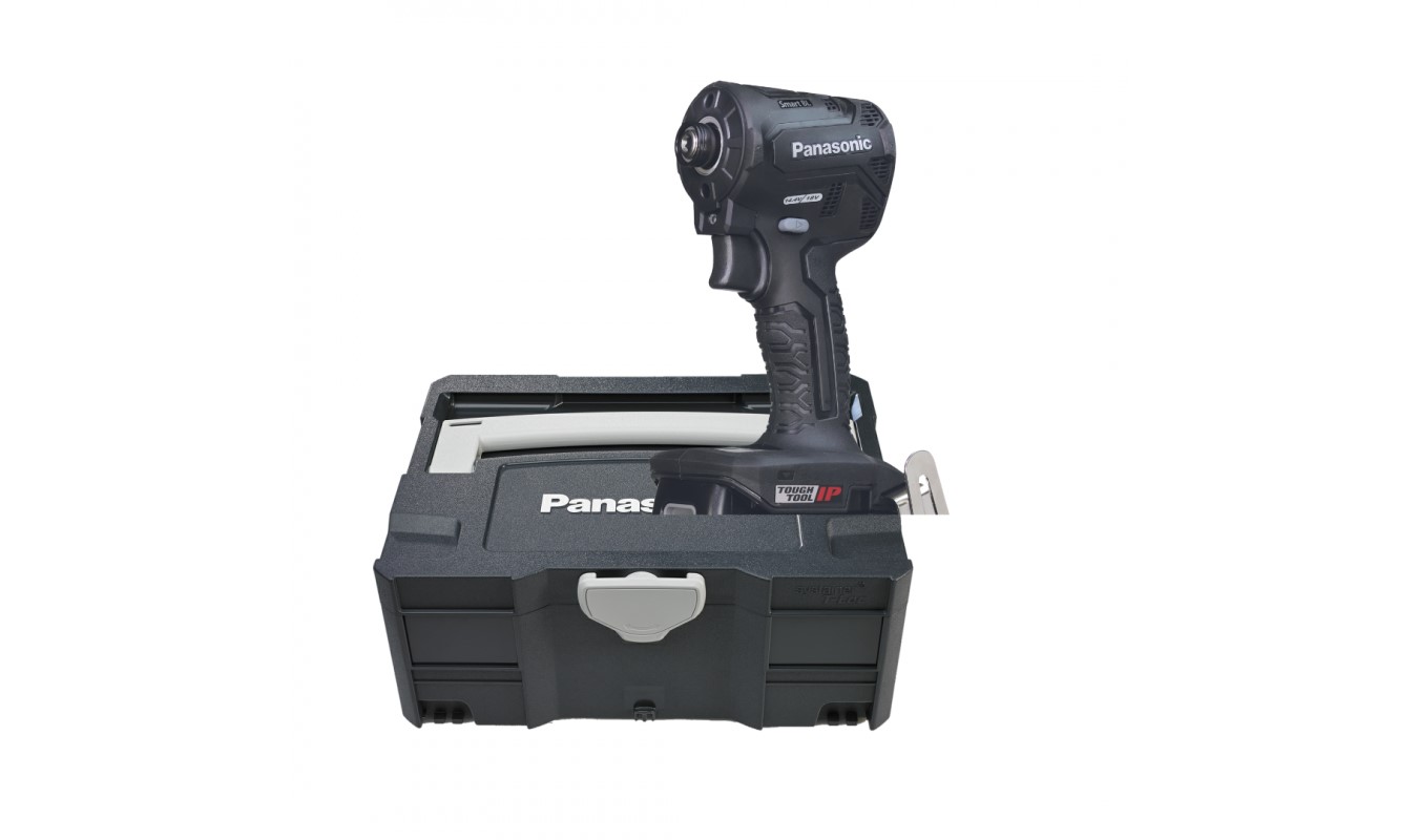 Panasonic EY1PD1XT Compact Accu Impact screwdriver 18V excl. batteries and charger in systainer