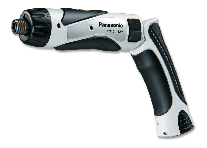 Panasonic EY7410F03D32 Cordless screwdriver 2x 3.6V 1.9Ah batteries and charger in box