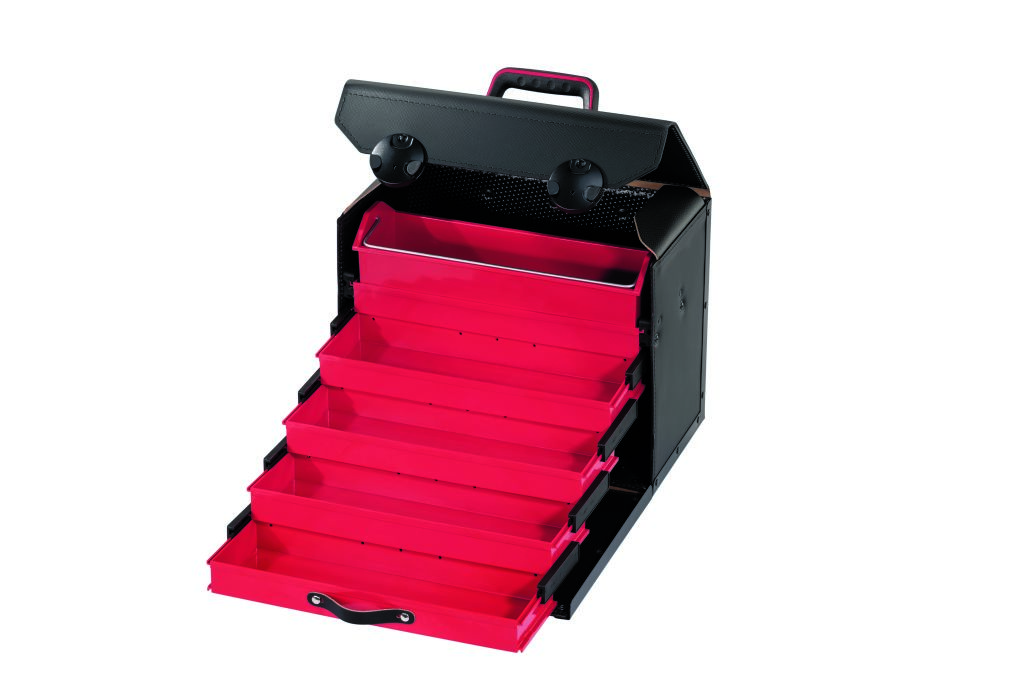 Parat 44.500.581 Top-Line leather drawer bag with wheels