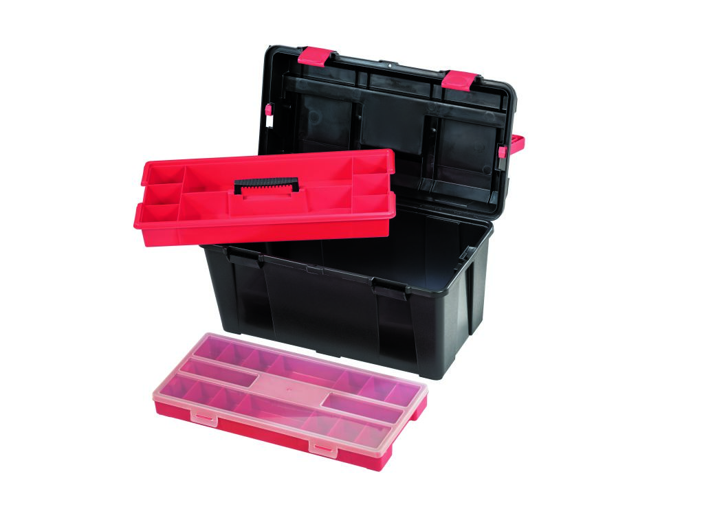 Parat 5.812.000.391 Profi-Line tool box with removable insert tray