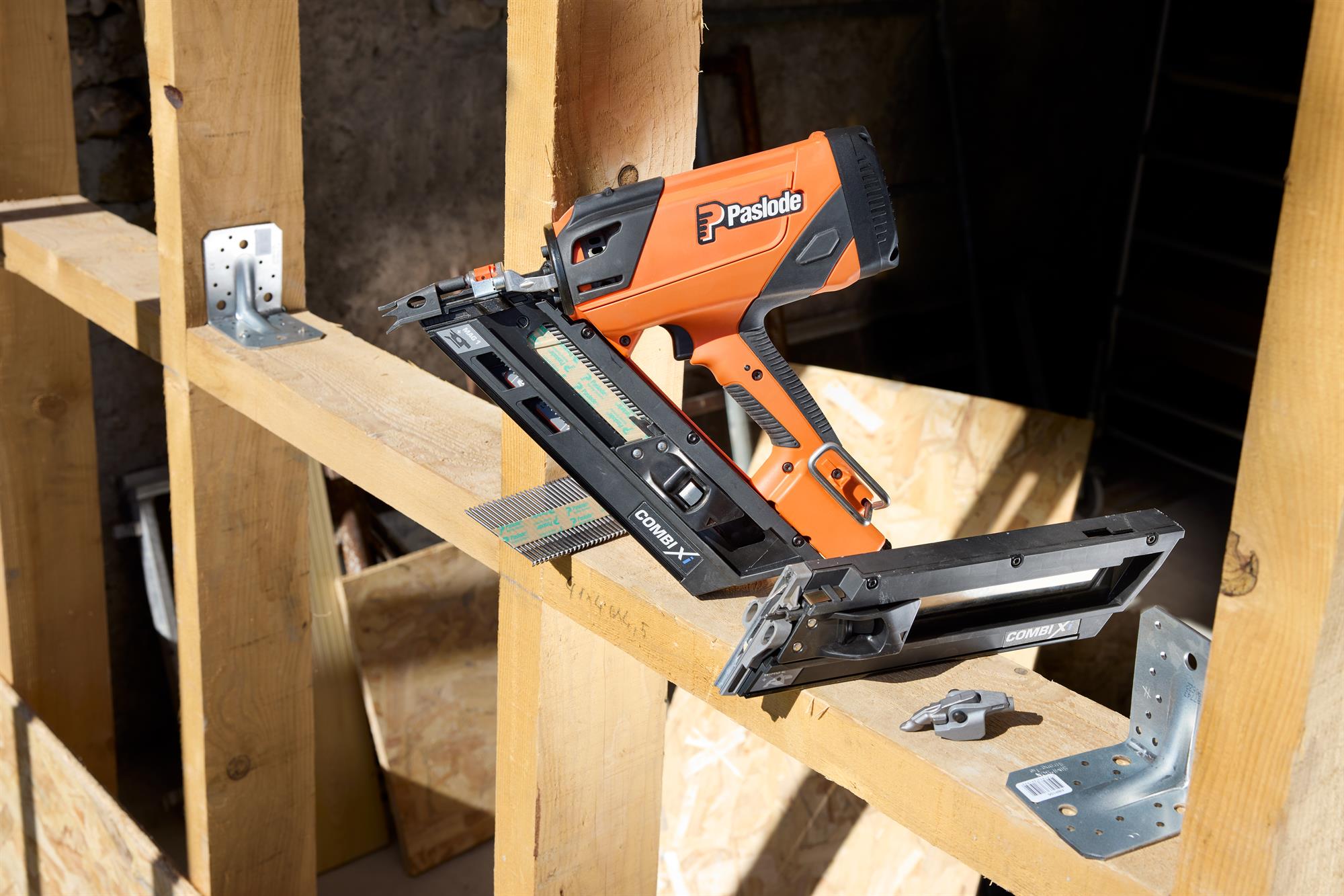 Paslode 014005 COMBI Xi impulse 2-in-1 Combi Tacker for 34° paper