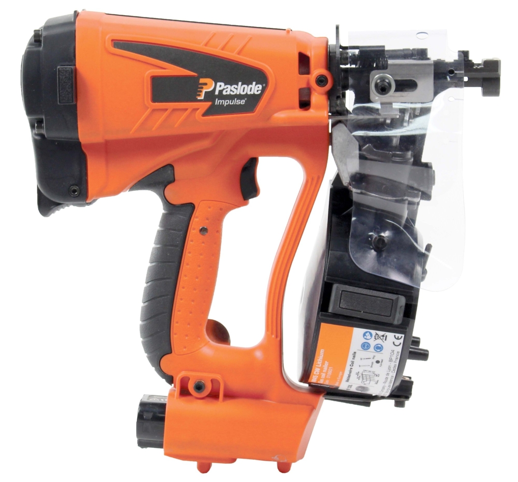 Paslode 018601 IM45 CW Lithium cordless asphalt coil nailing machine on gas 22-35 mm