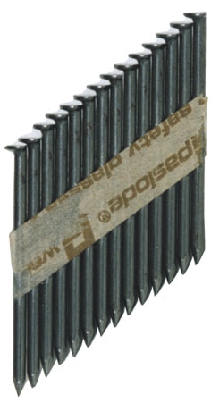 Paslode Fasteners 142022 Strip nails 2.8 x 80 ring blank RounDrive (incl. gas cartridges) 2500 pcs.