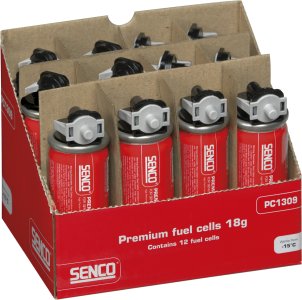 Senco Accessories PC1309P Polar gas cartridges 18 grams 12 pieces