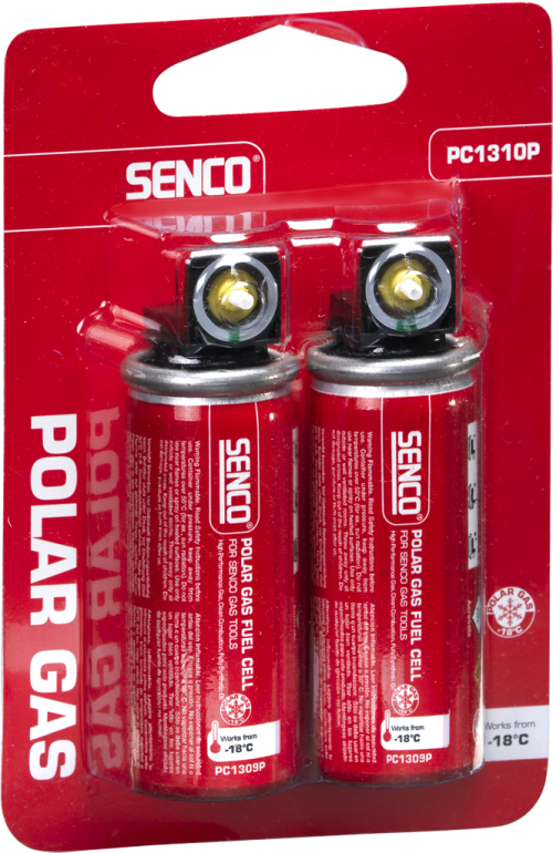 Senco Accessories PC1310P Gas cartridges 18 grams 2 pieces