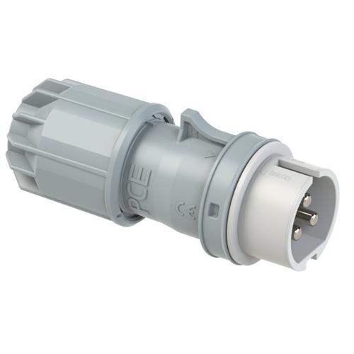 PCE 41.120 Plug CEE 16A - 42V - 3P - IP44 - 12h - white