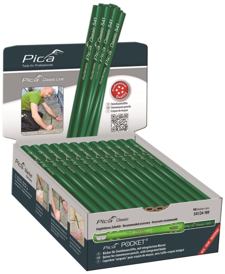 Pica PI54124-100 541/24 Pencil Stone 100ST