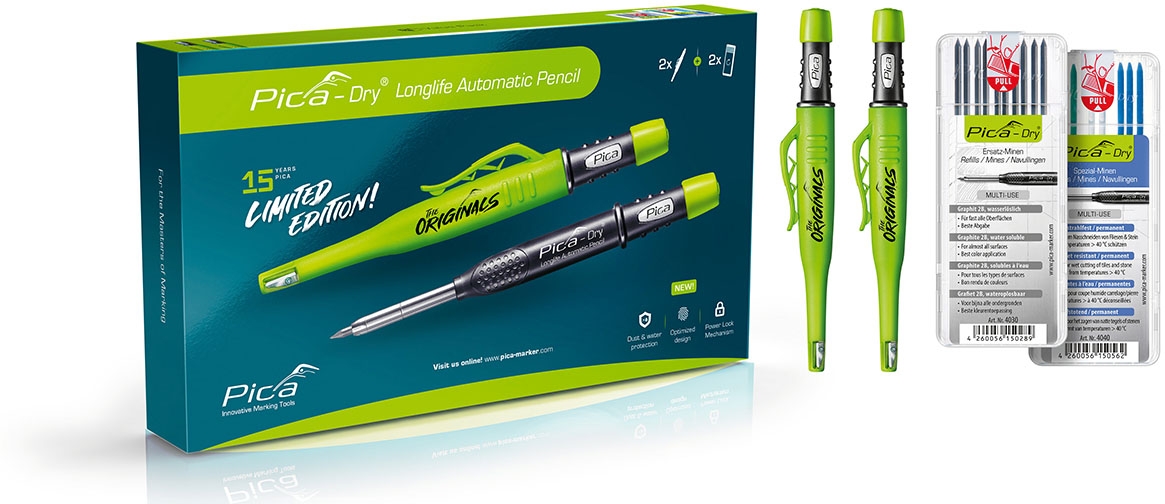 Pica PI3097 Pica Dry Pencil package 3030 with refills