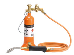 Sievert 200461 Pro 86 soldering set with new orange bottle and reducing/hose break valve