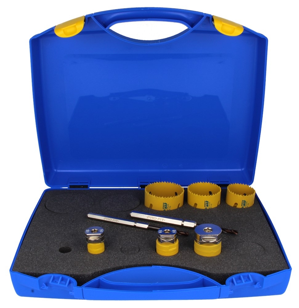 ProFit 090522640 Bimetal Plus Regular Hole Saw Set 22/29/35/44/51/64 mm