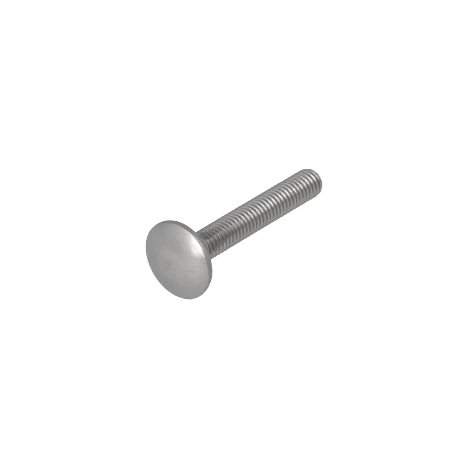 Proftec 5390.30.49601 Lock bolt stainless steel A2 DIN603 M6 x 40 mm - 25 pieces