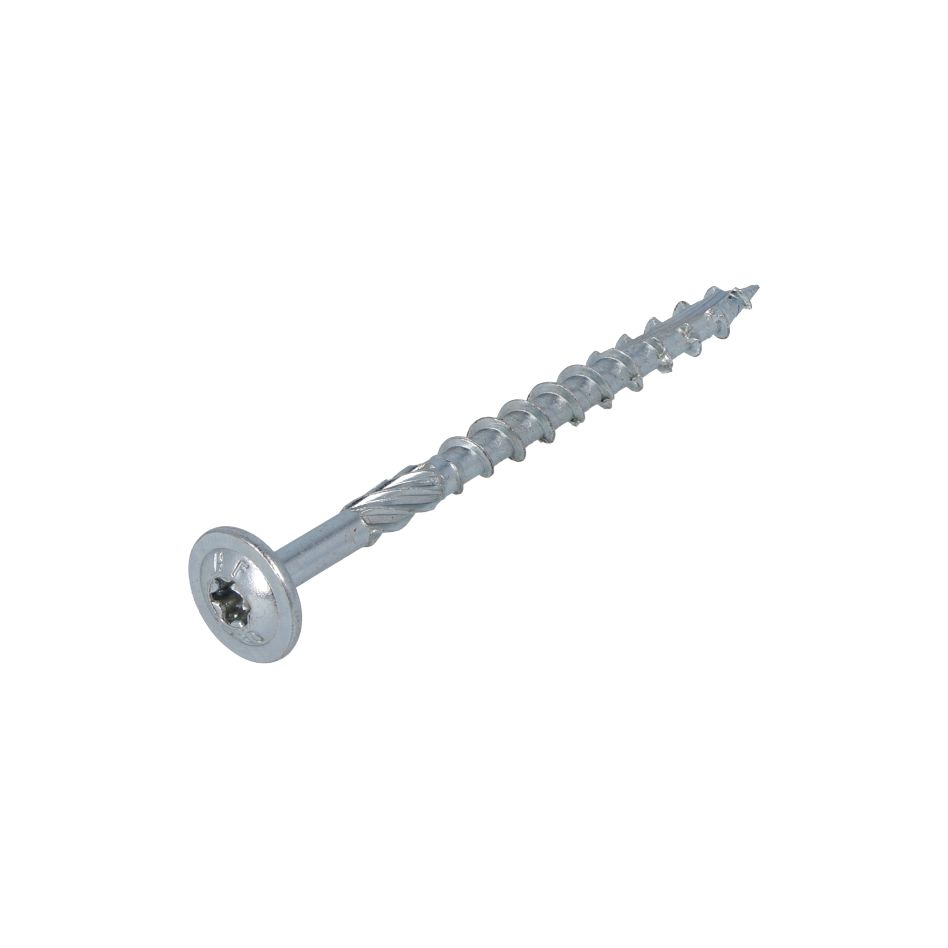 Proftec 5212.01.50401 Wood construction screw VZ TK +Cutting point TX-30 6.0 x 80/50 mm - 50 pieces