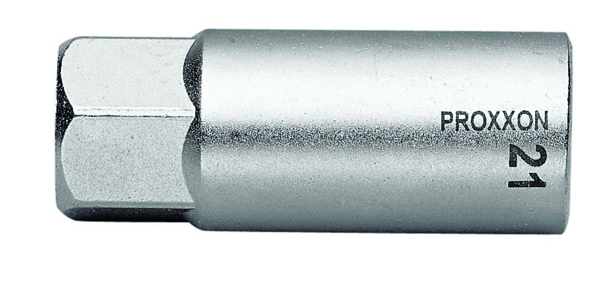 Proxxon 23444 1/2" long spark plug socket wrench 21 mm