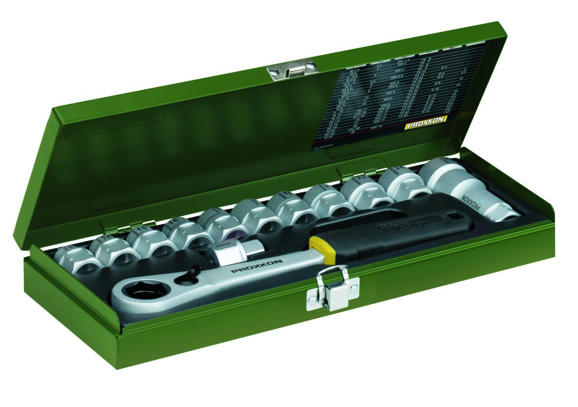 Proxxon 23604 1/2" Special workshop set 13 - 27 mm 14-piece