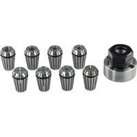 Proxxon 24038 Collet device with ER 20 collets (8pcs)