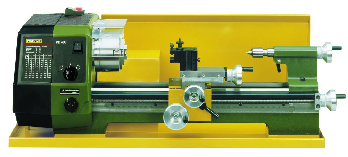 Proxxon 24402 Chip collection bench for the lathe PD 400