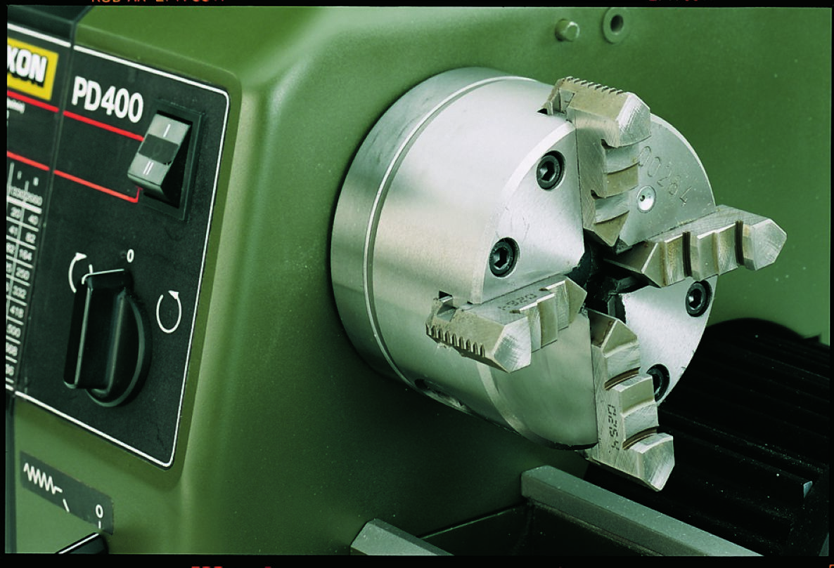 Proxxon 24408 4-jaw chuck self-centering