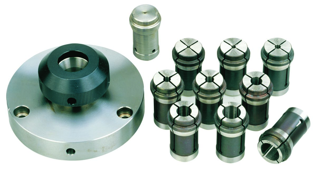 Proxxon 24419 Collet device with collets for PD 400