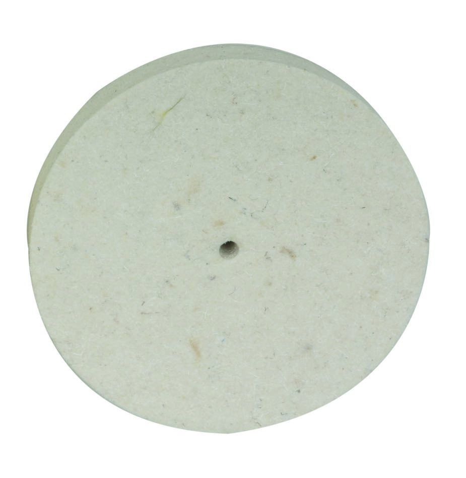 Proxxon 28004 Felt polishing wheel, 100 x 15 mm