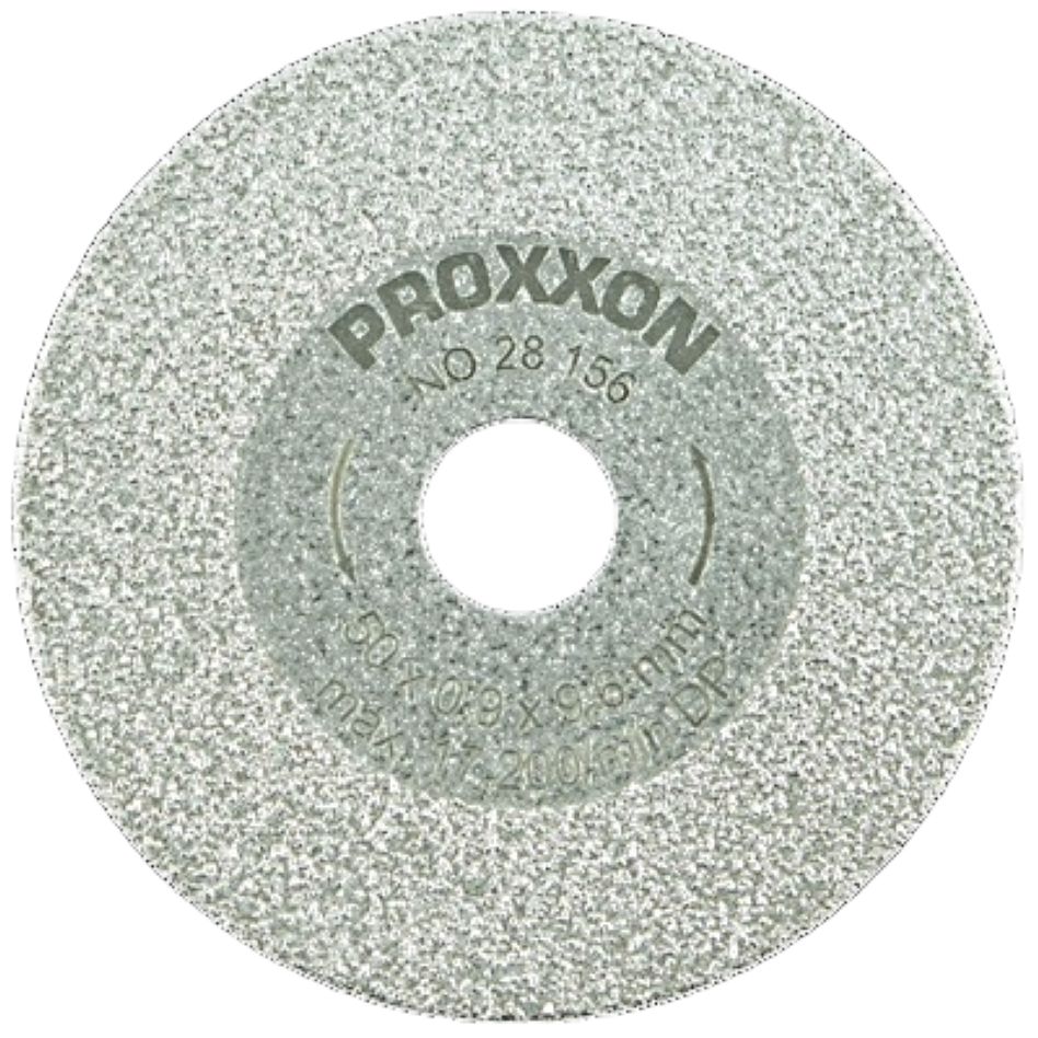 Proxxon 28156 Diamond ground cutting disc UNI Cut 50 for LHW, with clamping disc