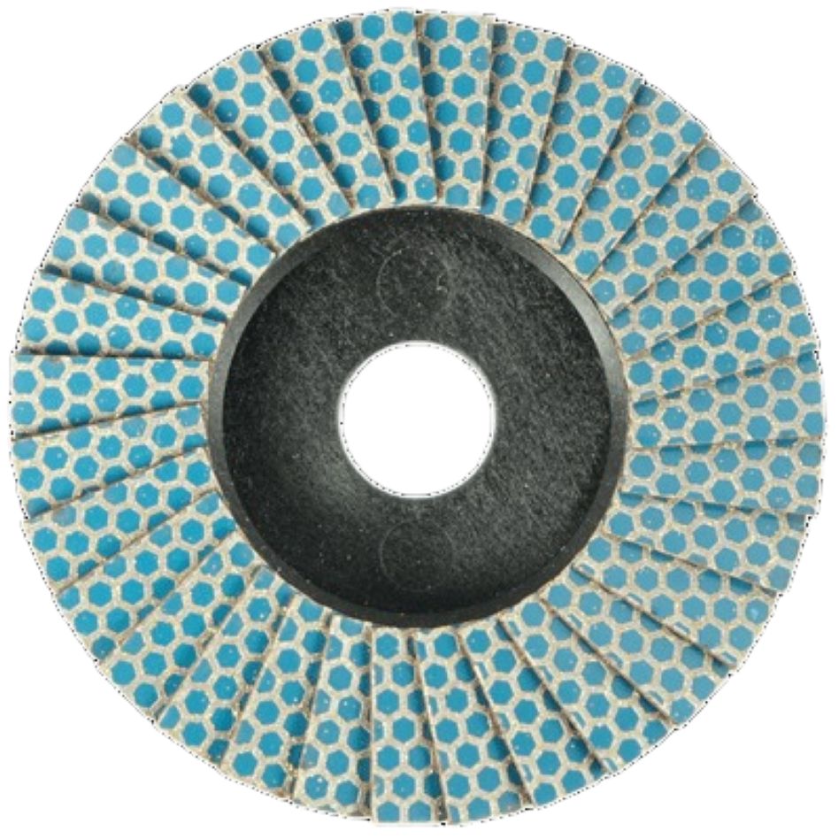 Proxxon 28166 Diamond ground flap discs for LHW Ø 50 mm grit 60 - 2 pcs.