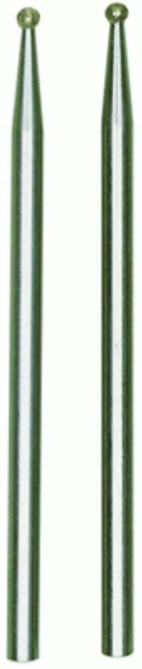 Proxxon 28212 Diamond grinding points ball Ø 1.0 mm, 2ST
