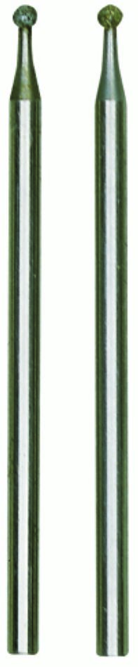 Proxxon 28222 Diamond grinding points ball Ø 1.8 mm, 2ST