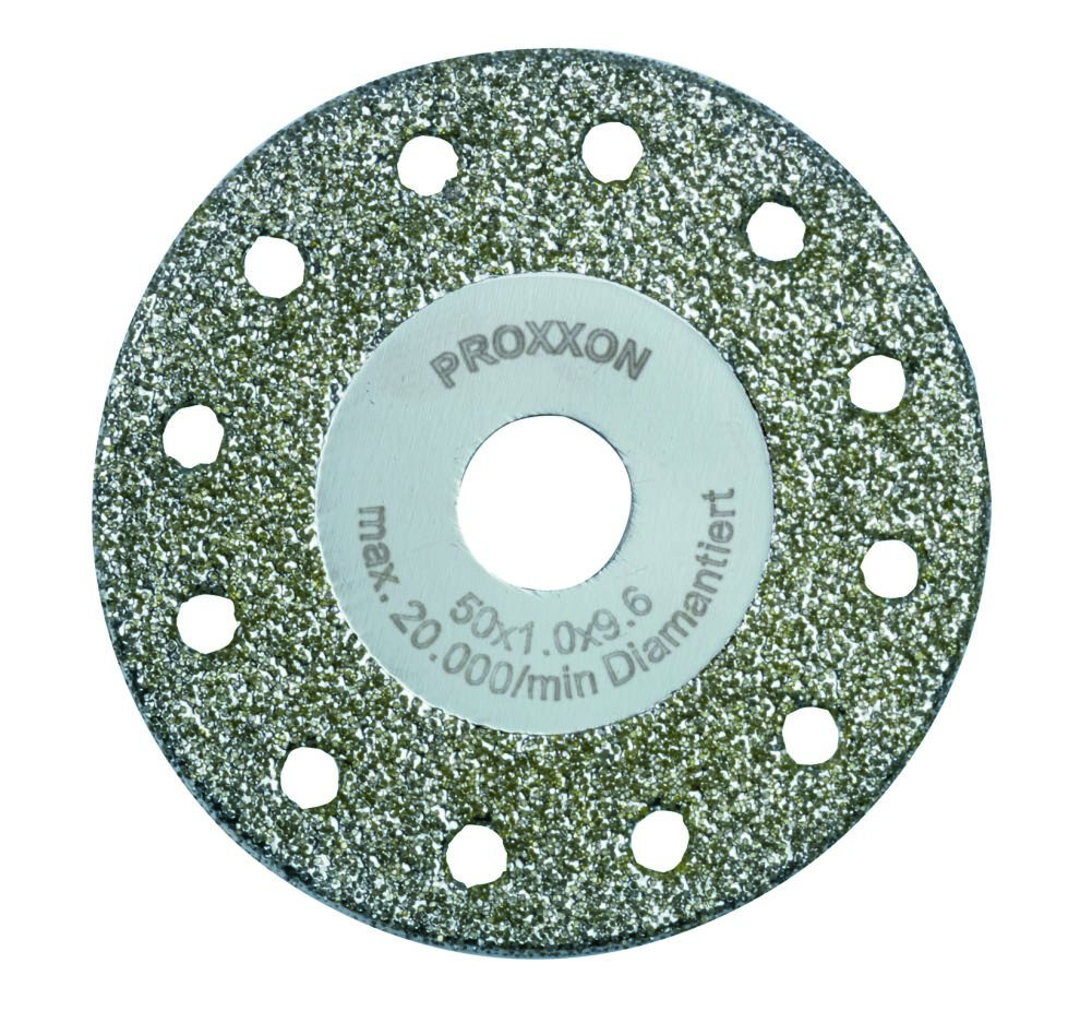 Proxxon 28557 Cutting and profiling disc with diamond on top 50 x 1 x 10 mm for LHW + LHW/A