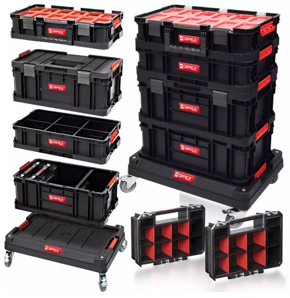 QBrick Z252603PG002 Two Tool trolley 7-piece