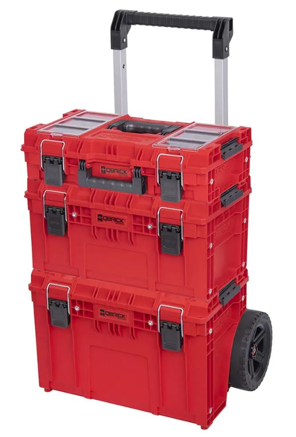 QBrick Z257974PG001 PRIME SET 1Red Ultra HD Custom Trolley