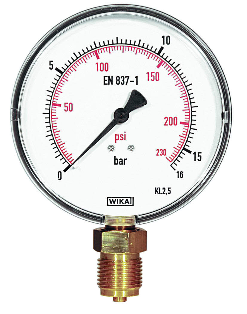 Rems 115045 Fine Scale Pressure Gauge for Push Pressure Testing Pump