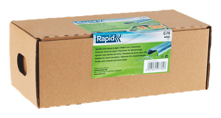 Rapid 40107759 C75 Hog Rings Steel  6,000 pieces